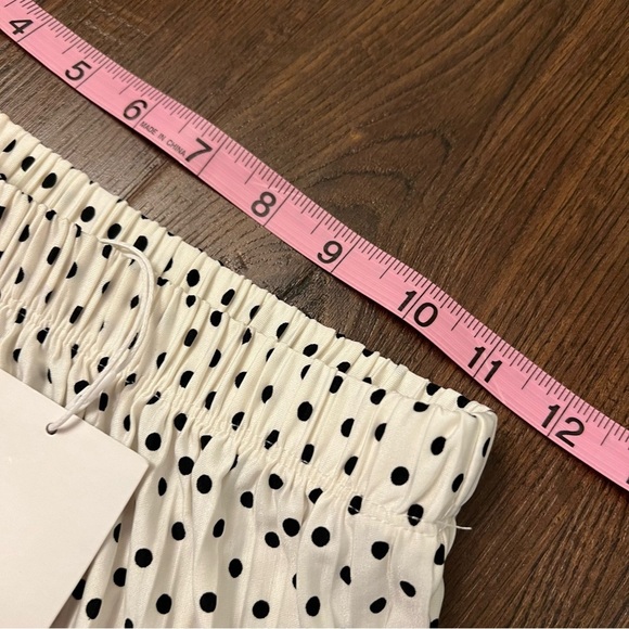 Zara Polkadot Mini Skirt - Black & White Polkadot - Small - NWT - Picture 2 of 7